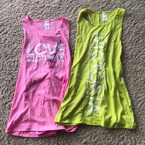 2 Victoria’s Secret workout tanks